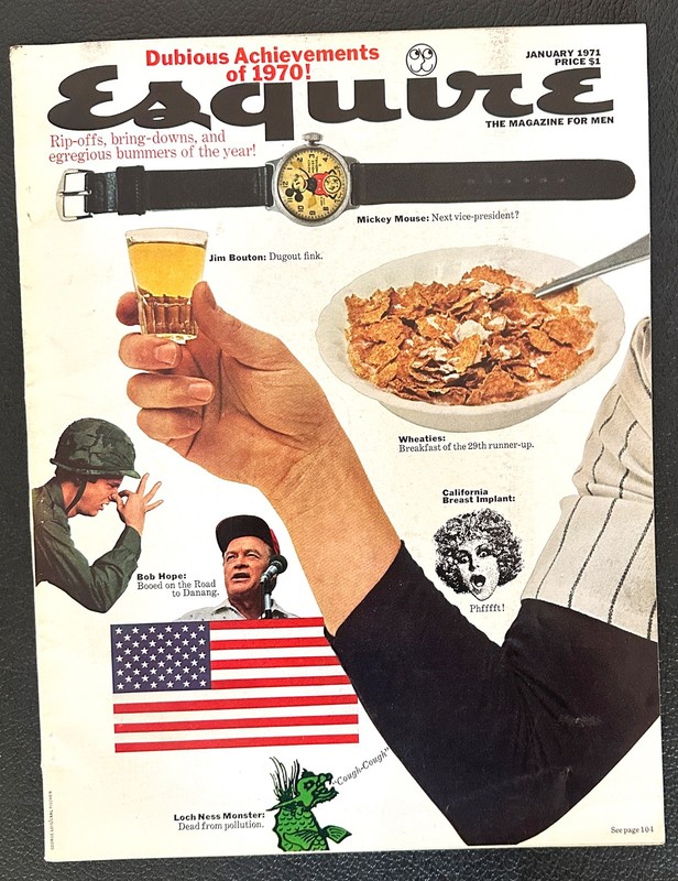 6  ESQUIRE Dubious Achievements Awards issues — 1970, 2000,  1977, 1999