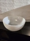Vintage Fire King White Milk Glass Cereal Soup Bowl