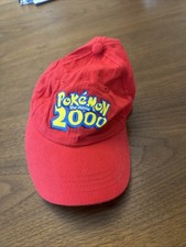 Pokemon The Movie 2000 Hat Cap Cameo One Size Fits All 1999 90s Y2K Vintage