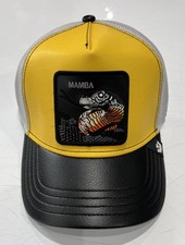 Goorin Bros Courtside Mamba Leather Trucker Hat - New With Tag
