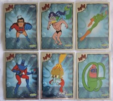 6 CARD LOT 2025 TOPPS CHROME SPONGEBOB SQUAREPANTS MERMAID MAN INSERT *NO DUPES
