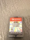 Super Mario Party Nintendo Switch Game Cartridge