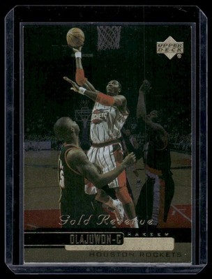 1999-00 Upper Deck Gold Reserve #76 Hakeem Olajuwon