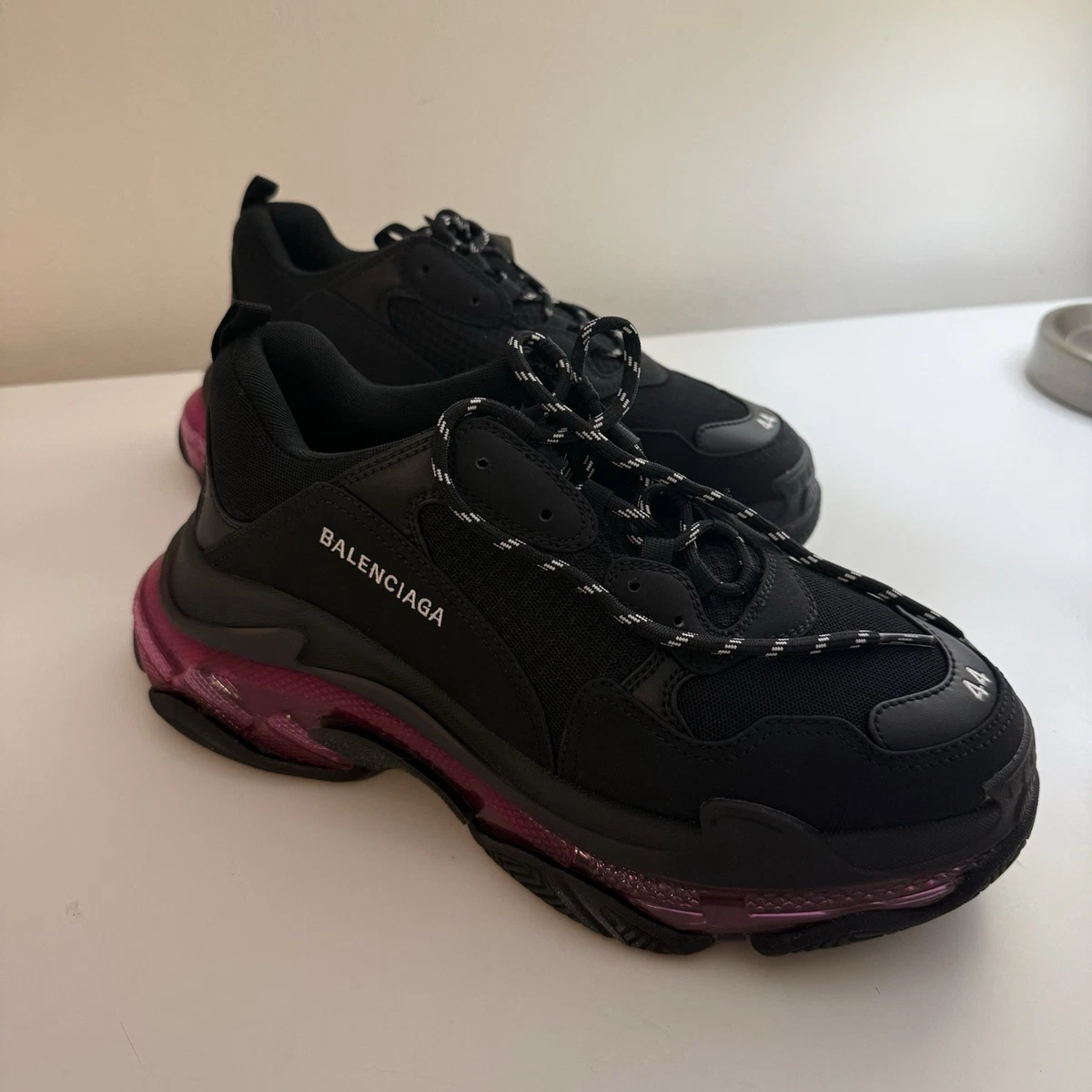 Balenciaga Triple S Sneaker Clear Sole - Pink for sale | eBay