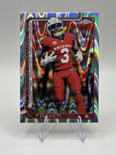 2025 Topps Chrome Football BUDDA BAKER Ray Wave Refractor Arizona Cardinals NFL