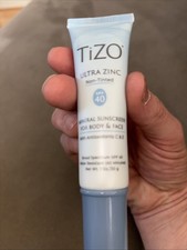 TiZO Ultra Zinc Body  Face Non-Tinted Mineral Sunscreen 1 Oz New
