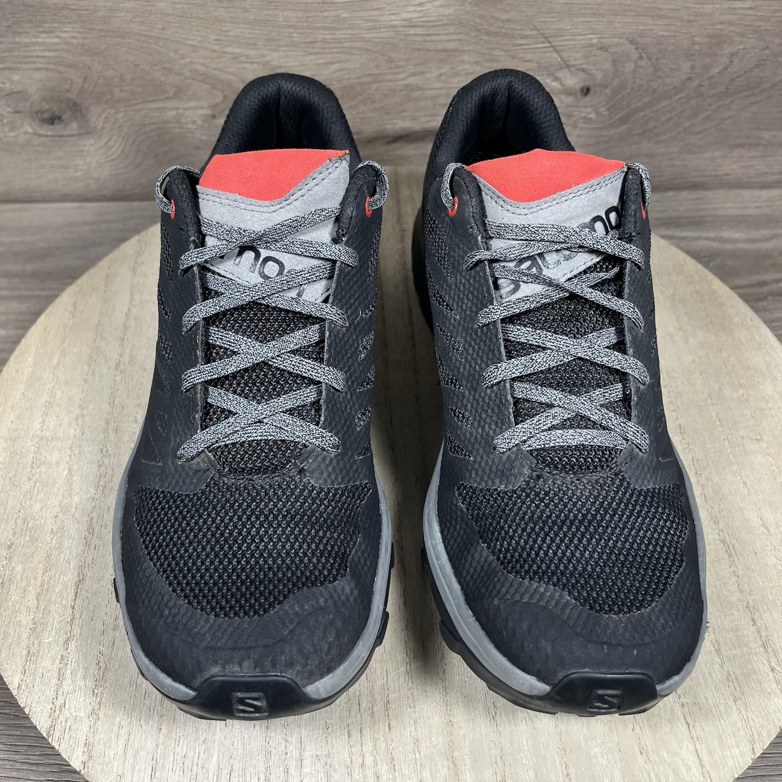 Scarpe da trekking Salomon Outline grigio nero trail 404775 uomo taglia 8