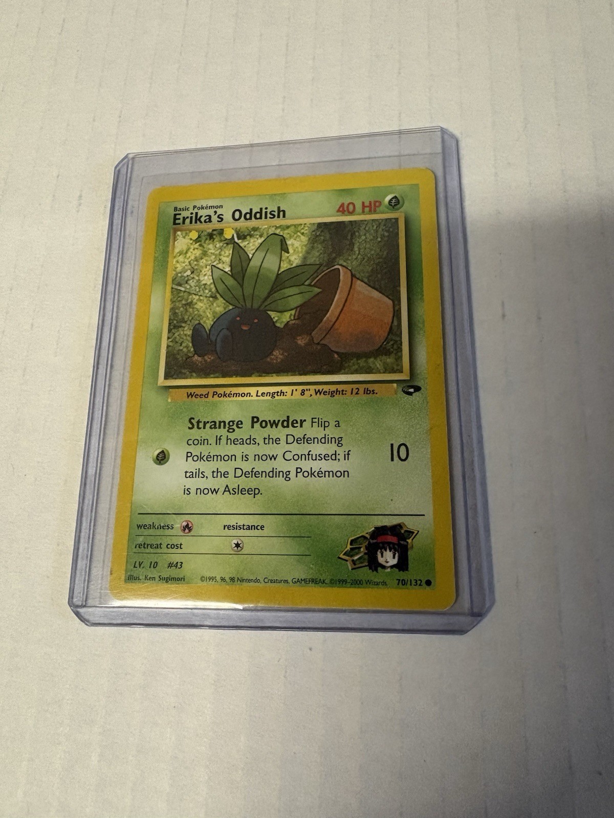 Pokémon TCG Erika's Oddish Gym Challenge Regular Common 70/132 English