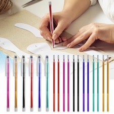 36pcs Heat Erasable Pens for Fabric, Assorted Colors, Fabric Pens for Sewing ...