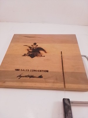 Very Rare Unique Budweiser Anheuser-Busch Cheese Cutter