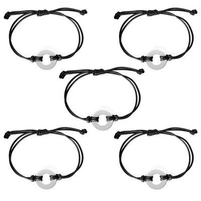 #ad 20Pack Aluminum Washer Bracelet Project Kit Metal Stamping Blanks for Handmad... $50.13