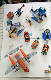 LEGO BULK LOT OF ARCTIC SETS 6520, 60064, 60033 & 6675 UNBOXED NO INSTRUCTIONS