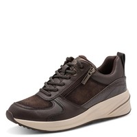 Sneaker Tamaris Damen 42 EU Synthetik Braun Sport Schuhe