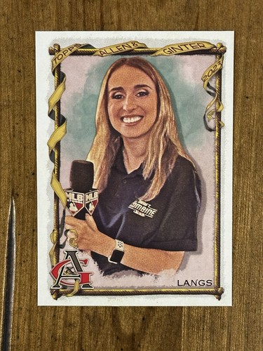 2023 Topps Allen & Ginter #281 Sarah Langs | Baseball Card