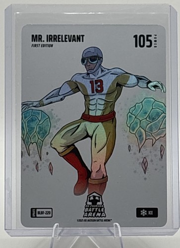 2025 Bo Jackson Battle Arena Mr Irrelevant Blizzard Ice #BLBF-220 Brock Purdy
