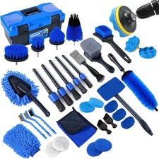36Pcs Car Detailing Kit, Car Detailing Brush Set, Car Cleaning Kit, Auto
