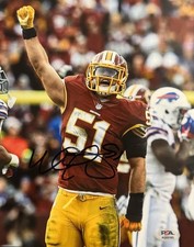 Will Compton Signed Autographed Washington Redskins 8x10 Photo PSA/DNA COA