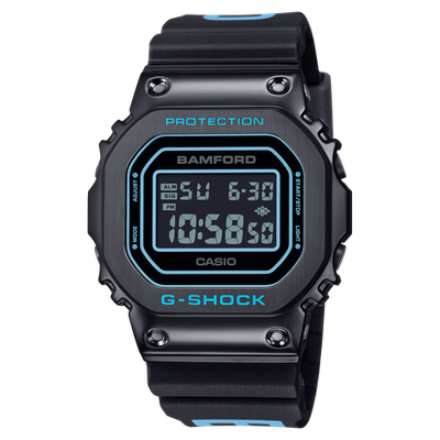 時計 G-SHOCK x BAMFORD #256 Casio G-SHOCK x BAMFORD GM-5600BWD-1JR Limited Model Black Blue
