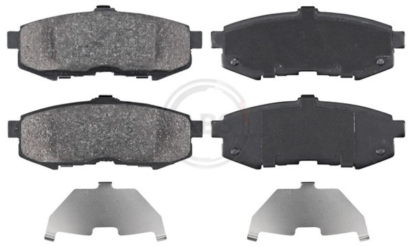 Bremsbelagsatz Scheibenbremse A.B.S. 37569 FüR Mazda MPV LW 2 LW3W-image
