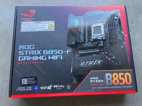ASUS ROG Strix B850-F GAMING WIFI AM5 AMD ATX DDR5 Wi-Fi 7 Motherboard