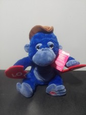 Animated Blue Gorilla Singing Achy Breaky Heart Holiday Home NWT 10  2025