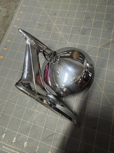 Vintage 1950s 1960s Chevrolet Chrome Side View Mirror #4021