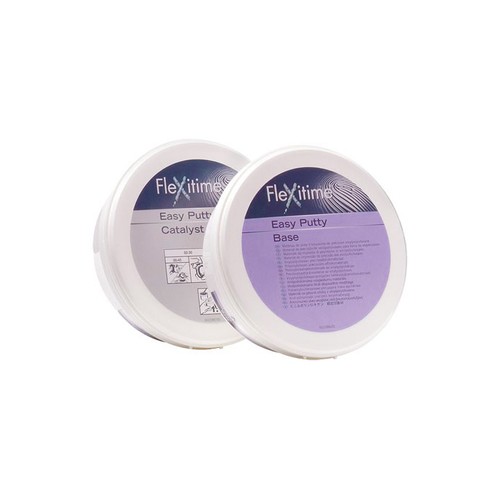 Dental VPS Putty Impression Material - 600ml Kit (300ml Base + 300ml Catalyst), USA Made