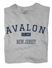 Avalon New Jersey NJ T-Shirt EST