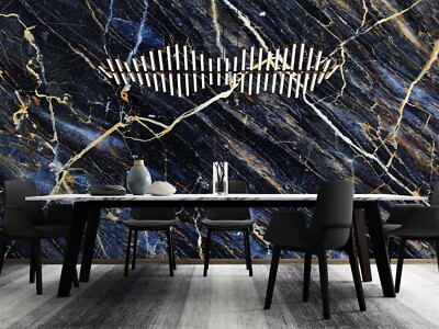 3D Rock Texture G2182 Wallpaper Mural Self-adhesive Removable Sticker Honey
