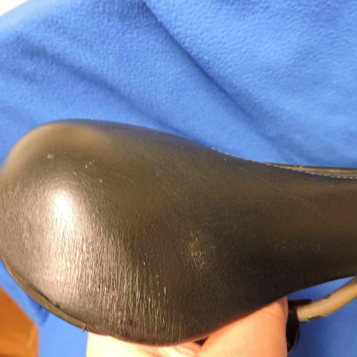 Selle Vélo Route Terry Liberator Vintage 90s - Noire - Femme - Fabriquée En Italie