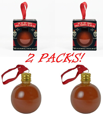   2 PACK-  Habanero Hot Sauce-FAT FREE, GLUTEN FREE, SUGAR FREE-NEW IN BOX   