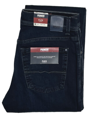Pioneer Rando Blue-Black used Flex Stretch Jeans Hose dunkelblau 16801.6711.6812