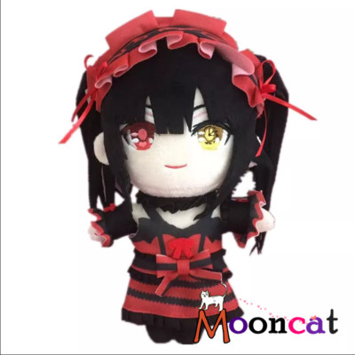 8'' DATE A LIVE Tokisaki Kurumi Plush Doll Stuffed Toys Plushie