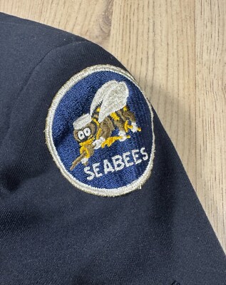 WW2 era US Navy Seabees Petty Officer Coat Uniform Jacket USN Size