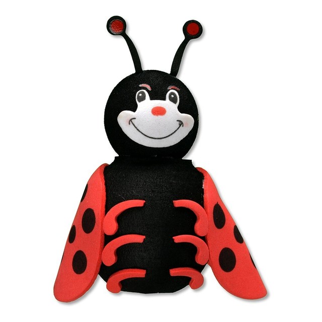 Tenna Tops Red Ladybug Car Antenna Topper / Desktop Bobble Buddy (Fat