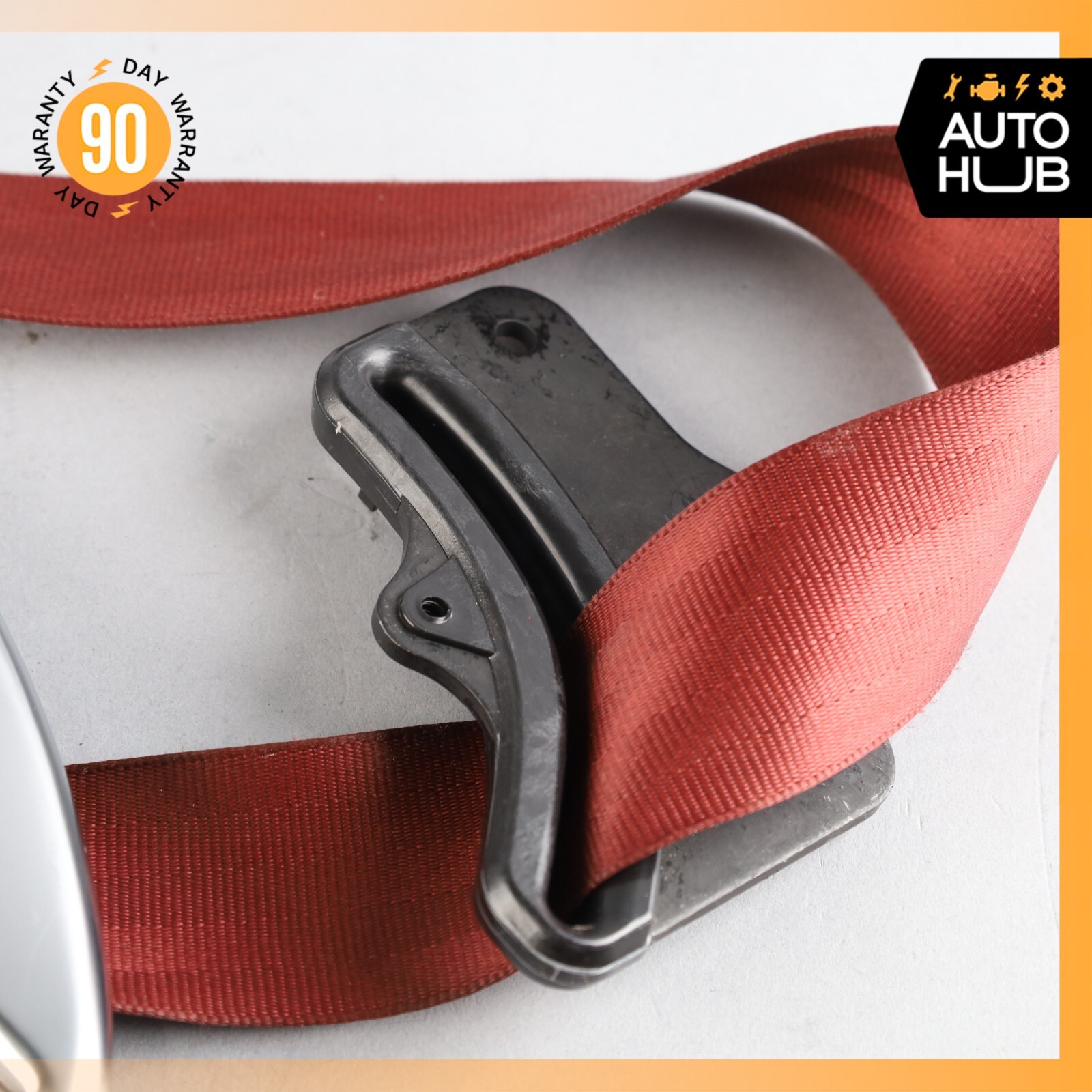 03-06 Bentley Continental GT Front Left Driver Side Seat Belt Red OEM 73k