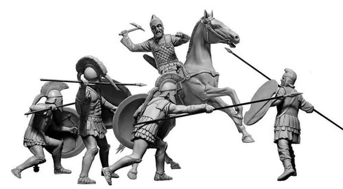 MASTER BOX 32012 Plastic Figure Kit Scale 1:32 Hoplite Greco-Persian Wars Series - Picture 5 of 6