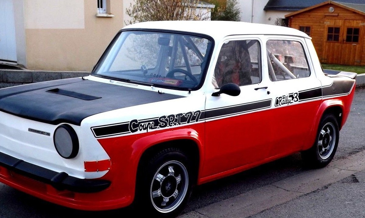 Autocollants avant Simca Coupe SRT 77 en vinyle Premium haute résistance