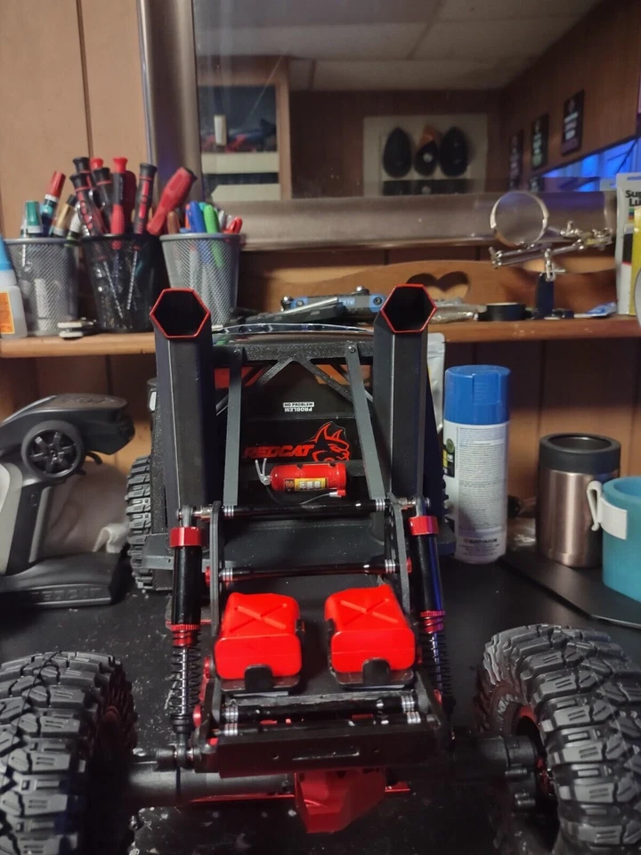 Universal Crawler Redcat Ascent and FUSION Custom Exhaust Stacks Add-on - Image 2 of 3