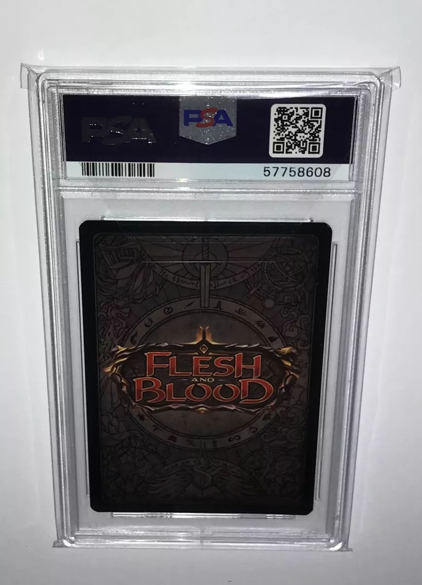 2019 Flesh and Blood FaB Promo Go Bananas Rainbow Foil Ape LSS002 PSA 9 Card