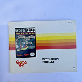 Wheel of Fortune, NES/ Nintendo, Complete in Box w/ Game/Manual -Tested/Working