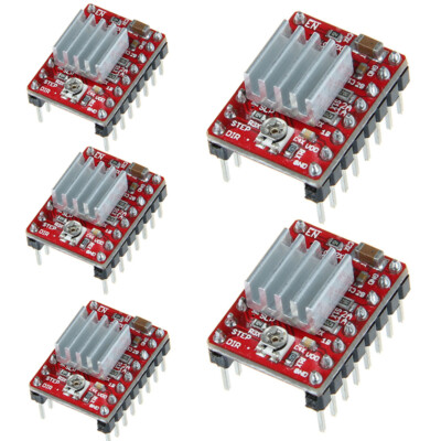 5x A4988 Schrittmotor Treiber Stepper Driver Board für 3D Drucker CNC RepRap DA