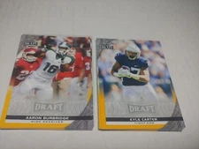 2016 leaf draft picks football complete your gold parallel set *PYC*