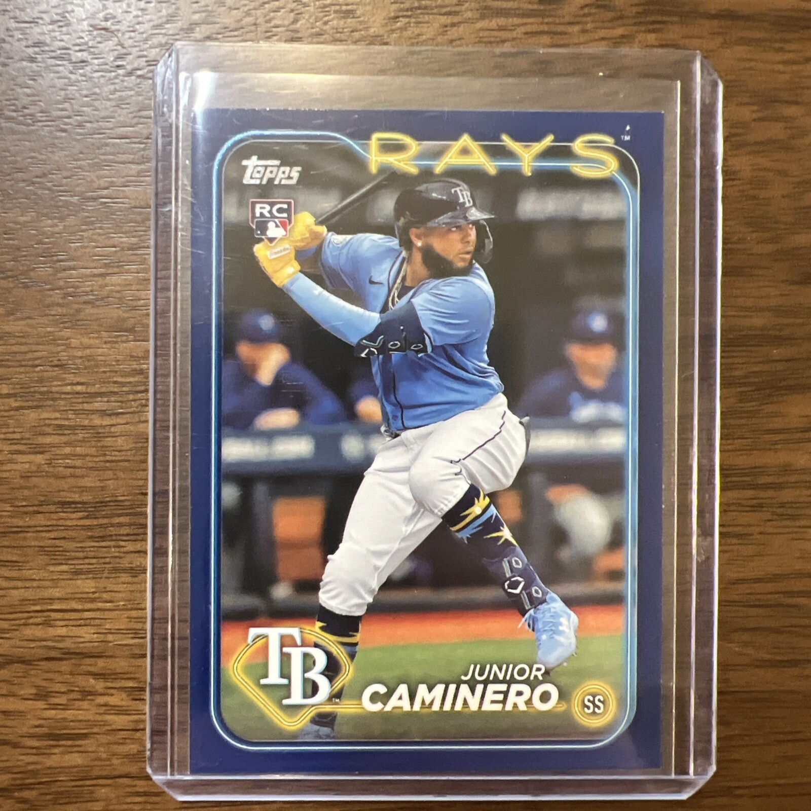 2024 Topps Series 2 -  Royal Blue #628 Junior Caminero (RC)