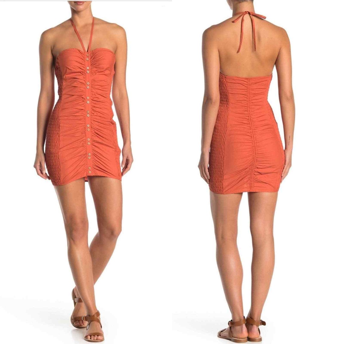 free people hold on mini dress NWT FREE PEOPLE HOLD ON MINI DRESS Above the knee
