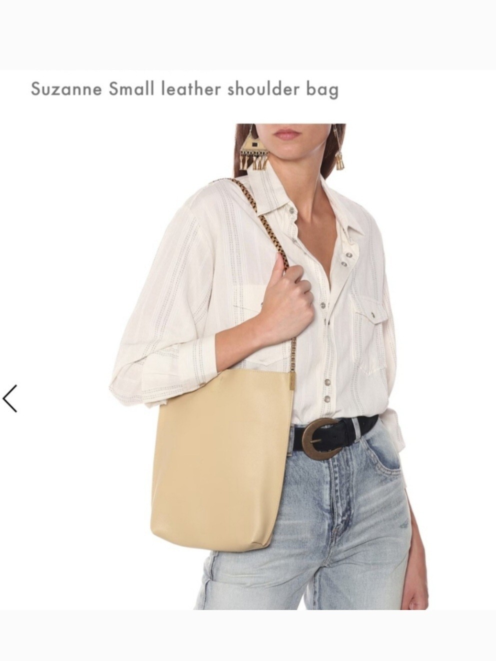 Saint Laurent Suzanne Piccola Borsa Shpulder Nuova con etichette