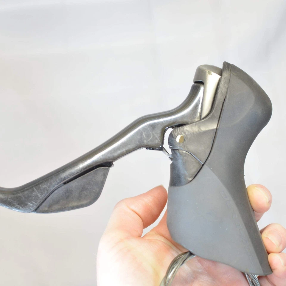 Shimano Dura Ace 9000 ST-9001 LEFT/FRONT 2 Speed STI Shifter, VG - Image 3 of 4