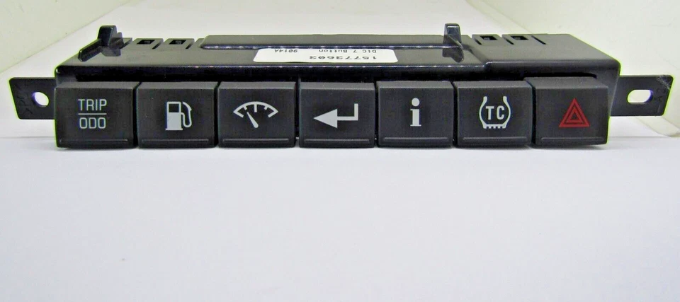 15773603 ACdelco OE Peligro Combustible Control de Tracción Interruptores de Pantalla NUEVO OE Foto 3 de 4