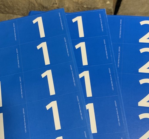 Numbers & Letters Stickers. 2 Pages Of 1-55 & A-Z. - Picture 5 of 12