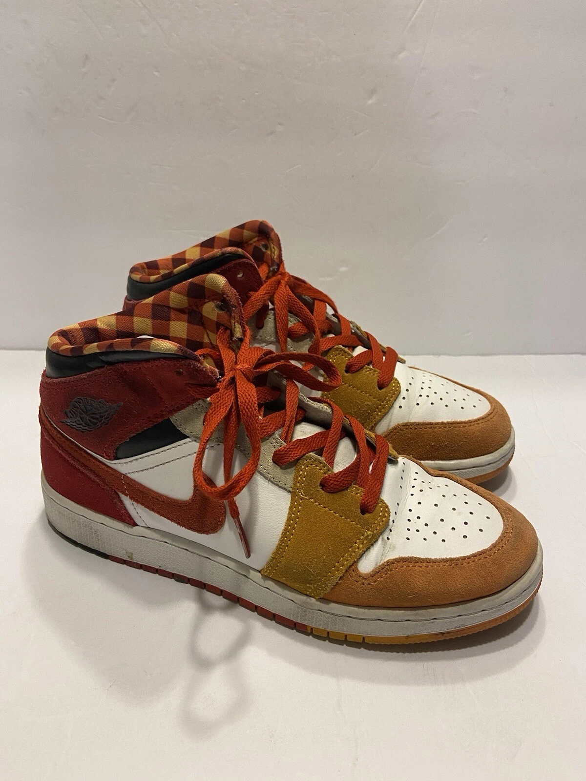 Air Jordan 1 Mid SE Picnic (GS) scarpe giovanili DX2460 601 taglia 6 anni